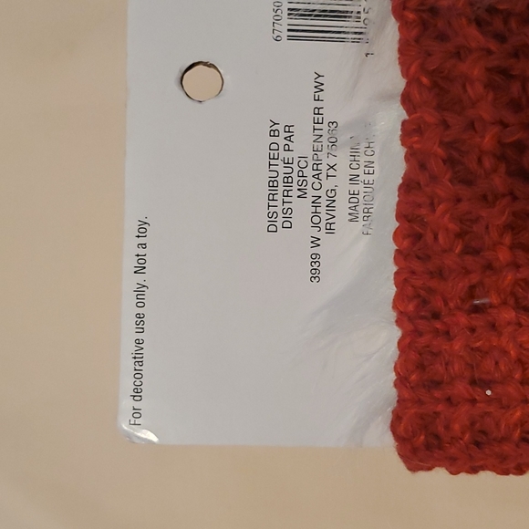 Mini Tree Skirt Red/White - Picture 4 of 7